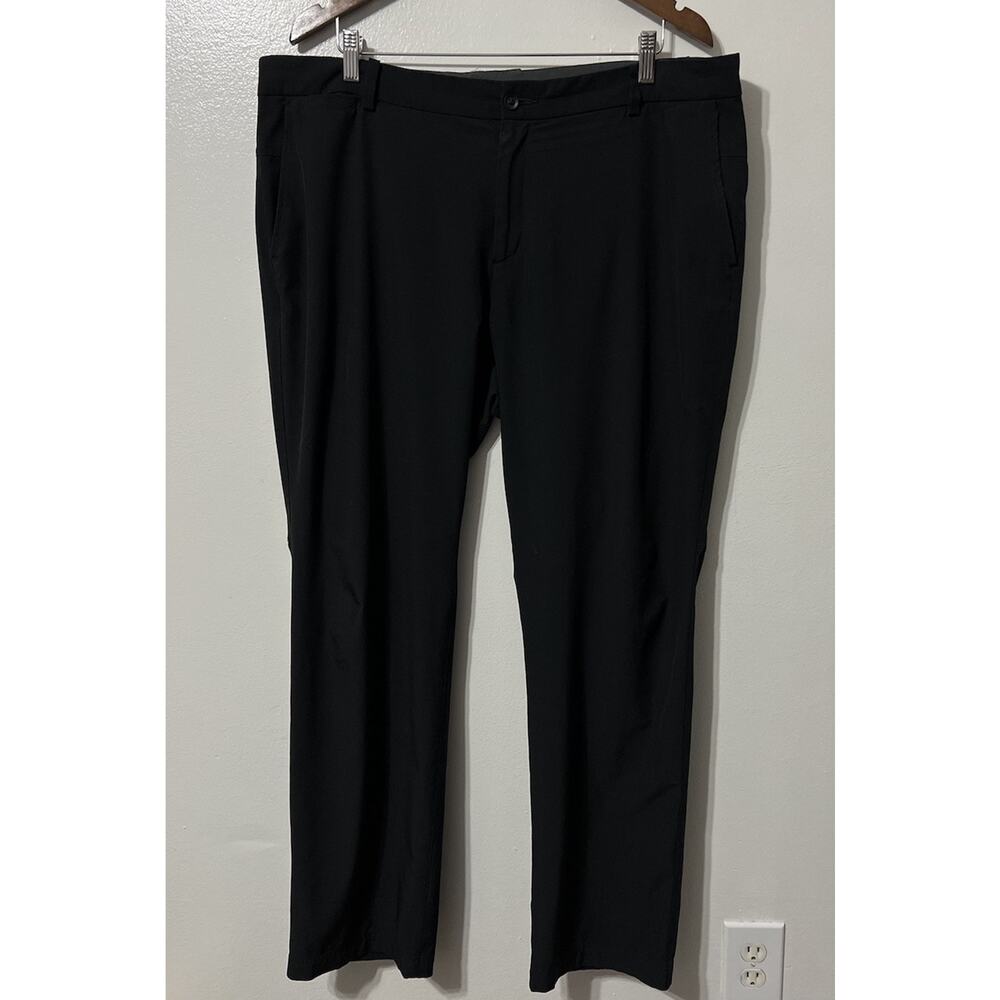 NIKE Golf Pants Mens Black‎ Dri-Fit Stretch Tour Performance 39x32 Trousers